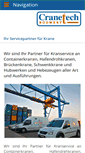 Mobile Screenshot of cranetech-suedwest.de
